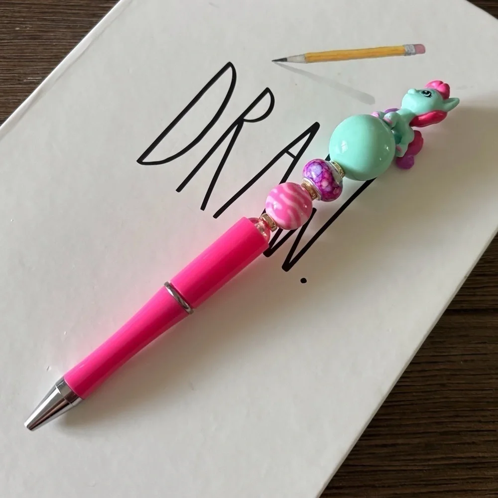 My Little Pony: Jazz Hooves handmade beaded pen
